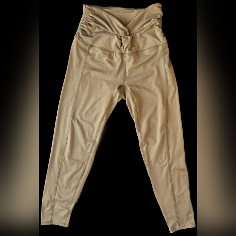 Small Free People Olive High-Waisted Leggings